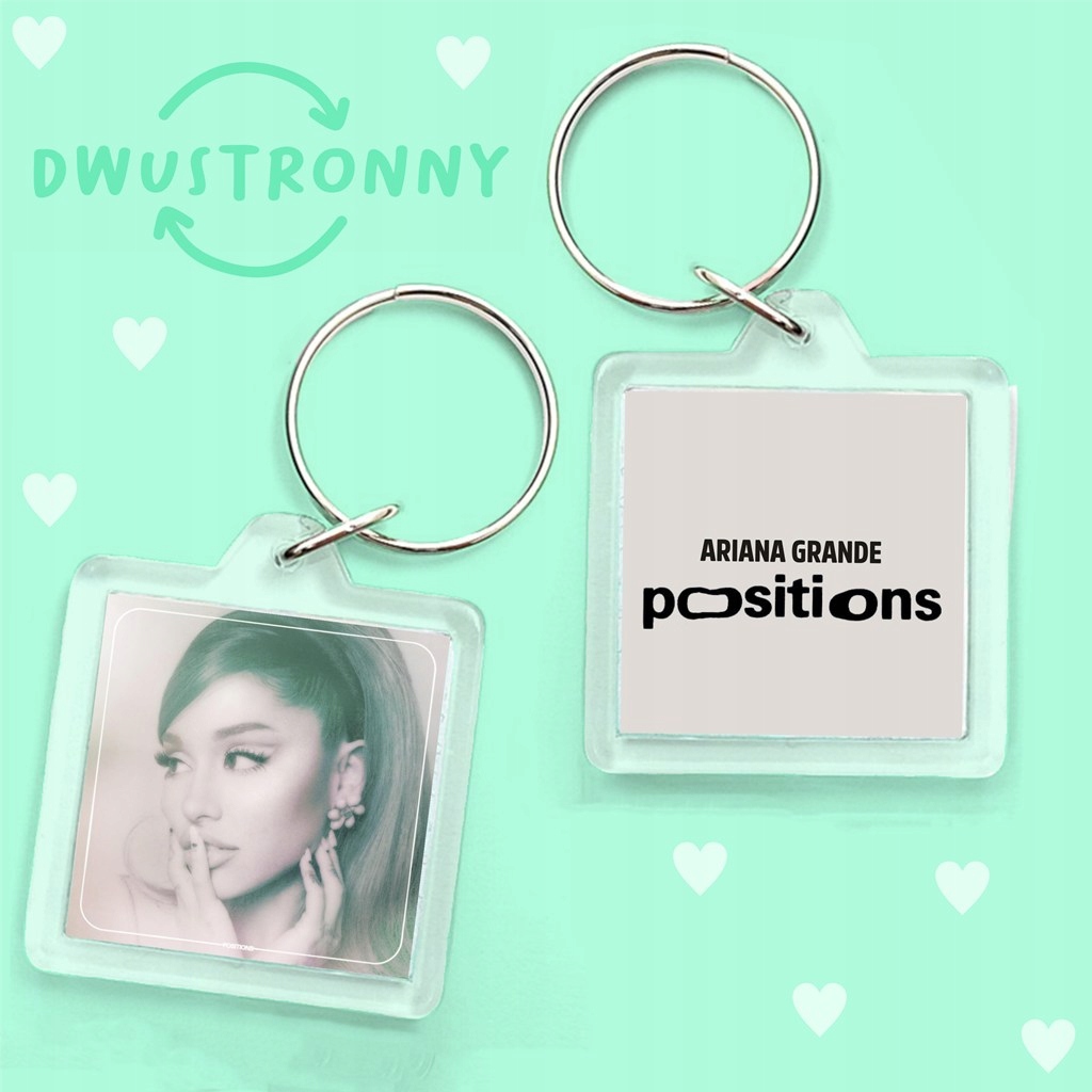 

Brelok Ariana Grande breloczek z nadrukiem