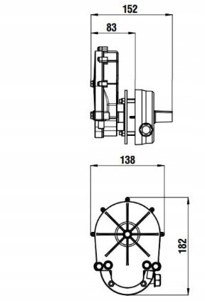 PRZEKŁADNIA KIEROWNICZA RIVIERA <55KM DO ŁÓDKI/ŁODZI Marka inny