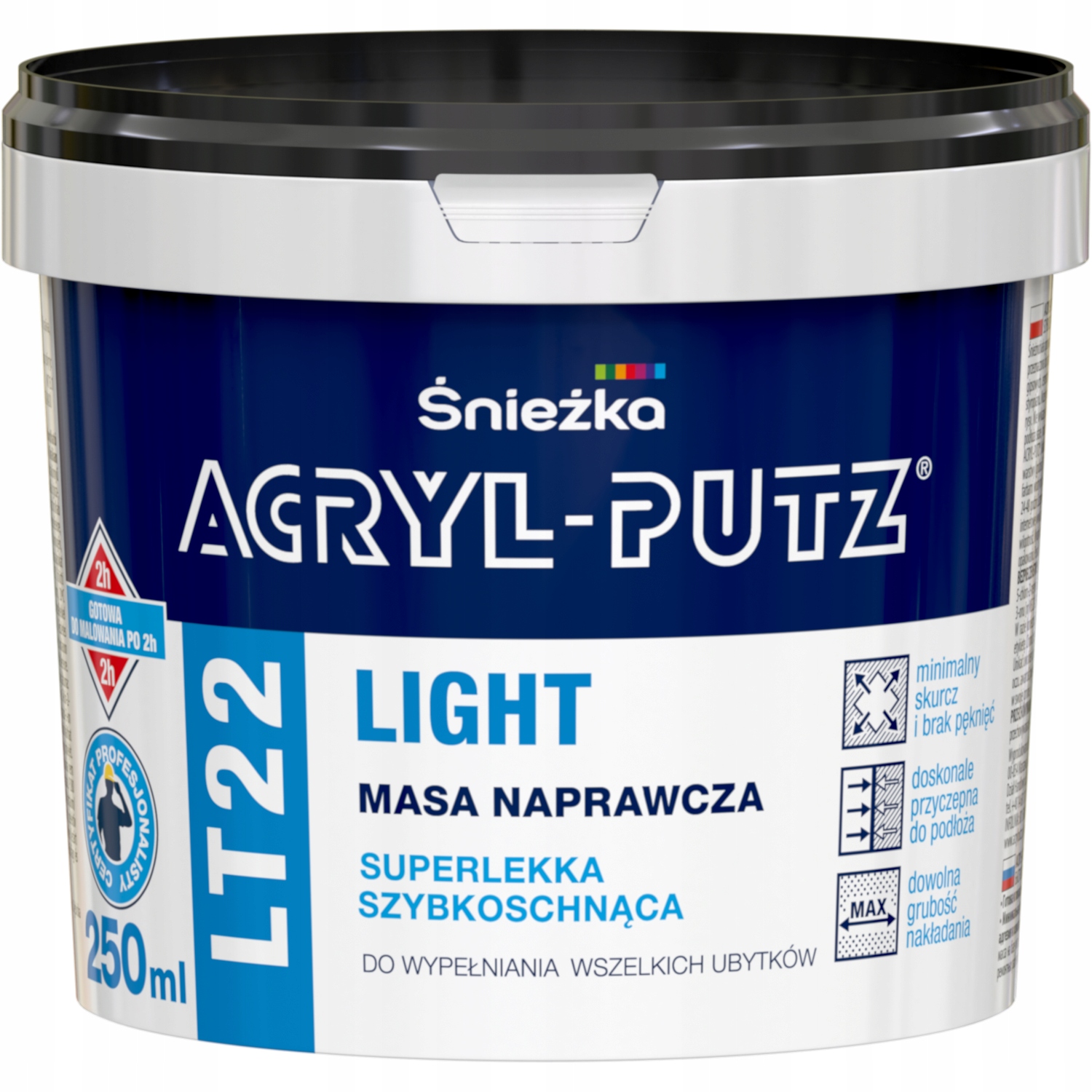 

Masa naprawcza Acryl-putz Lt 22 Light 250ml akryl