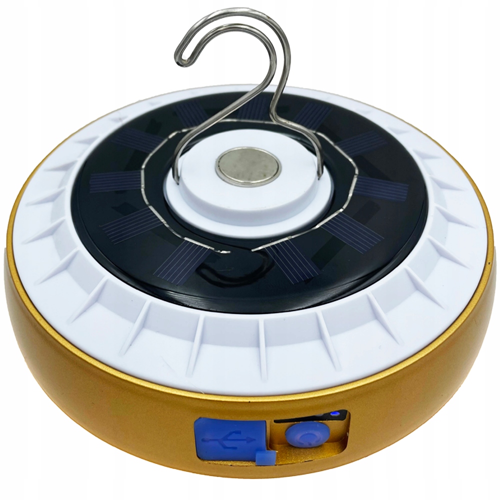 

Lampa Turystyczna Solarna Kempingowa Powerbank Led