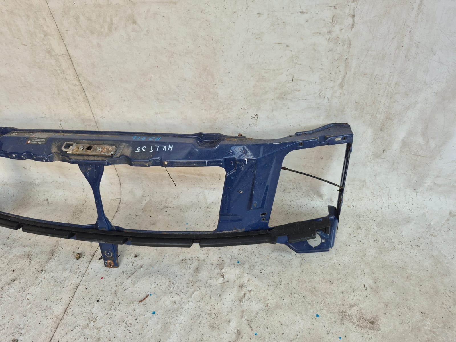 VW LT 35 96- front body wall front pillar iron