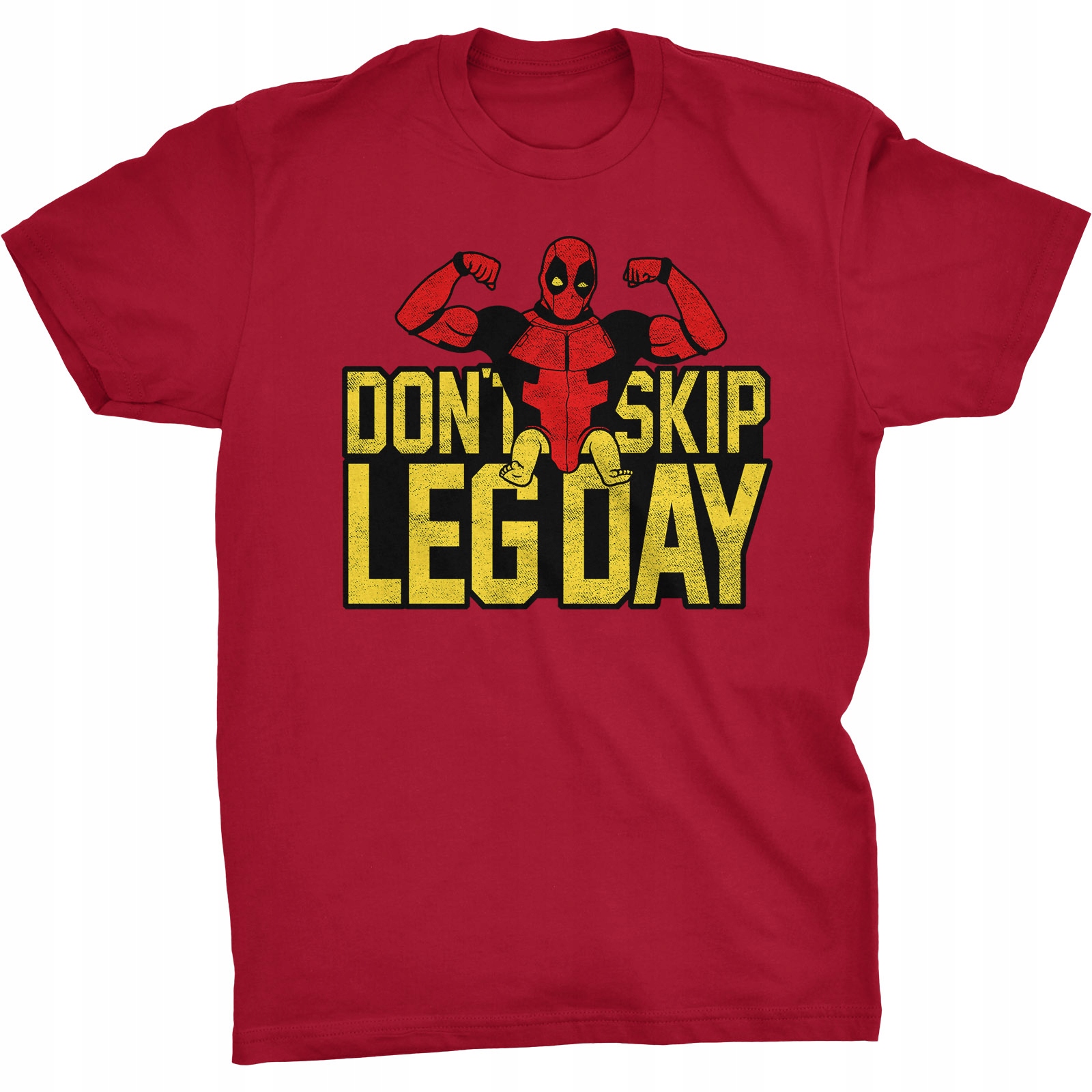 

Don't skip Leg Day Koszulka Deadpool Trening Gym