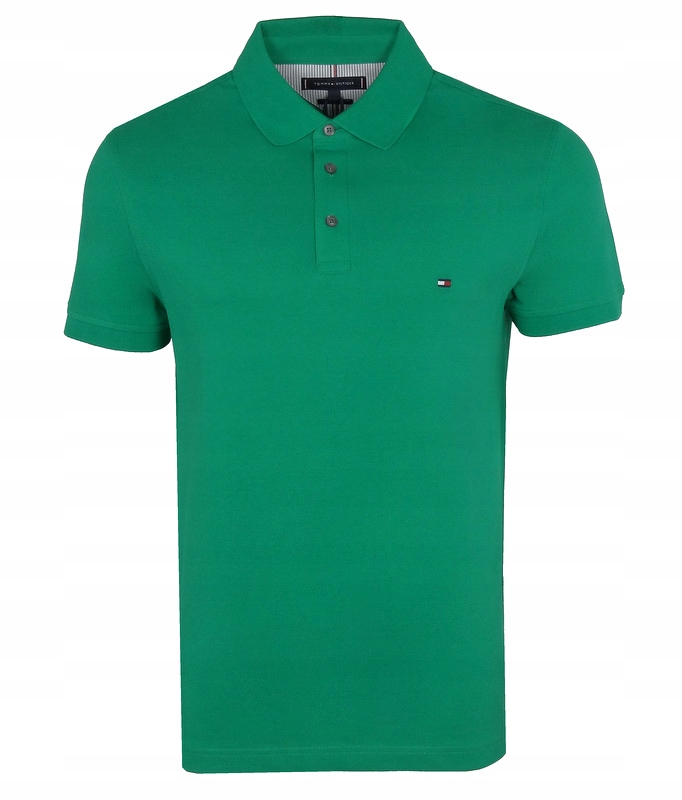 Tommy Hilfiger pánské polo, Slim, zelené, S