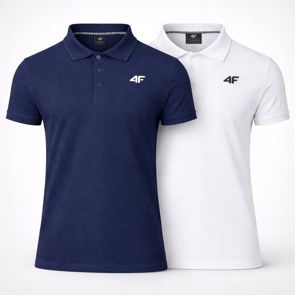 Pánská Polokošile 4F T-shirt Set 2 Kusů S M0771 SS26