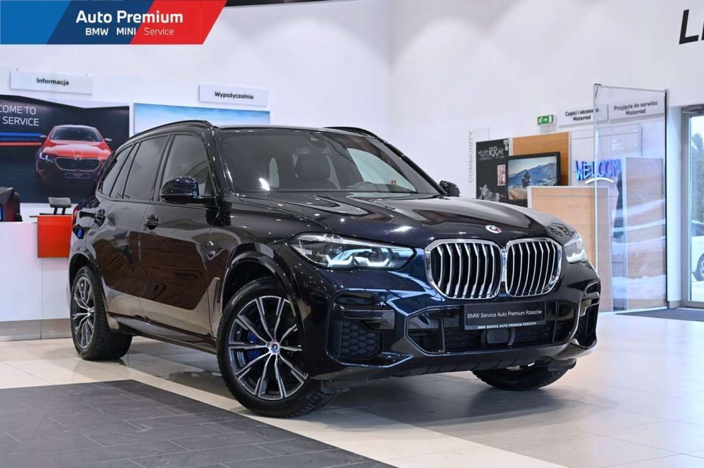 BMW X5 xDrive40dFV23Skorzana KierownicaService Inclusive 3.0 Diesel