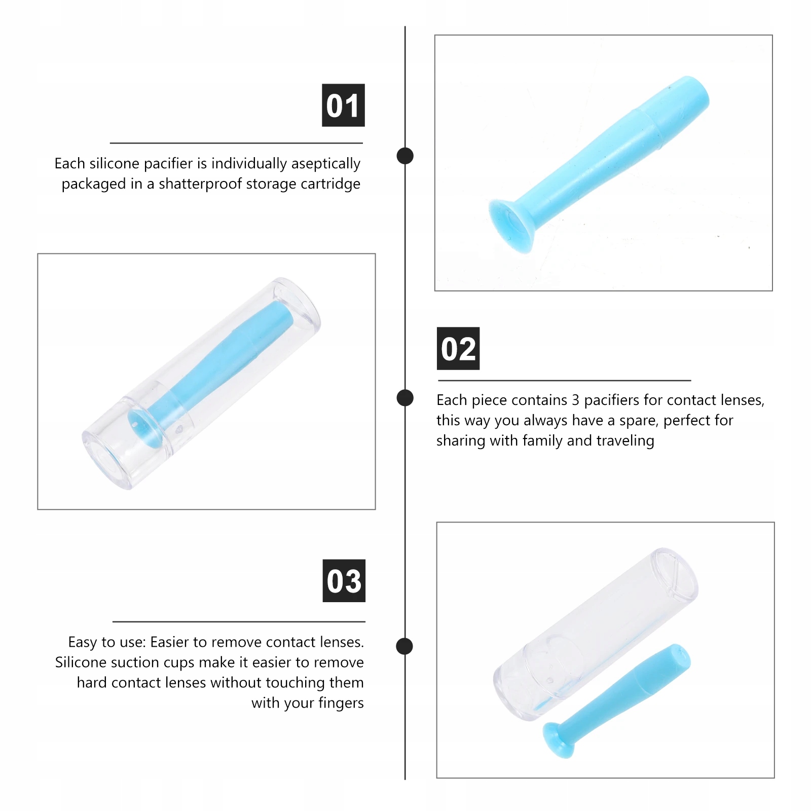 Aplikator Grabber Tool do usuwania soczewek Model 4927487518309435920