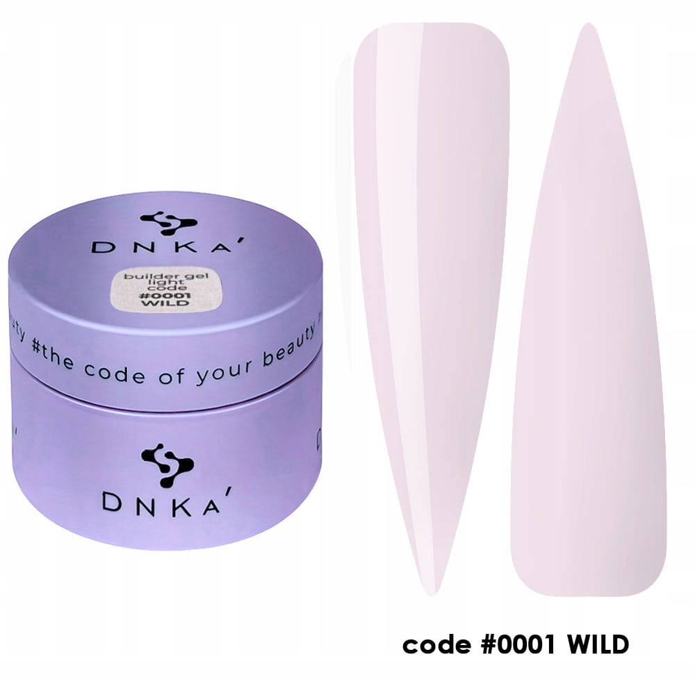 DNKa Builder Gel Light , 30 ml #0001 Wild