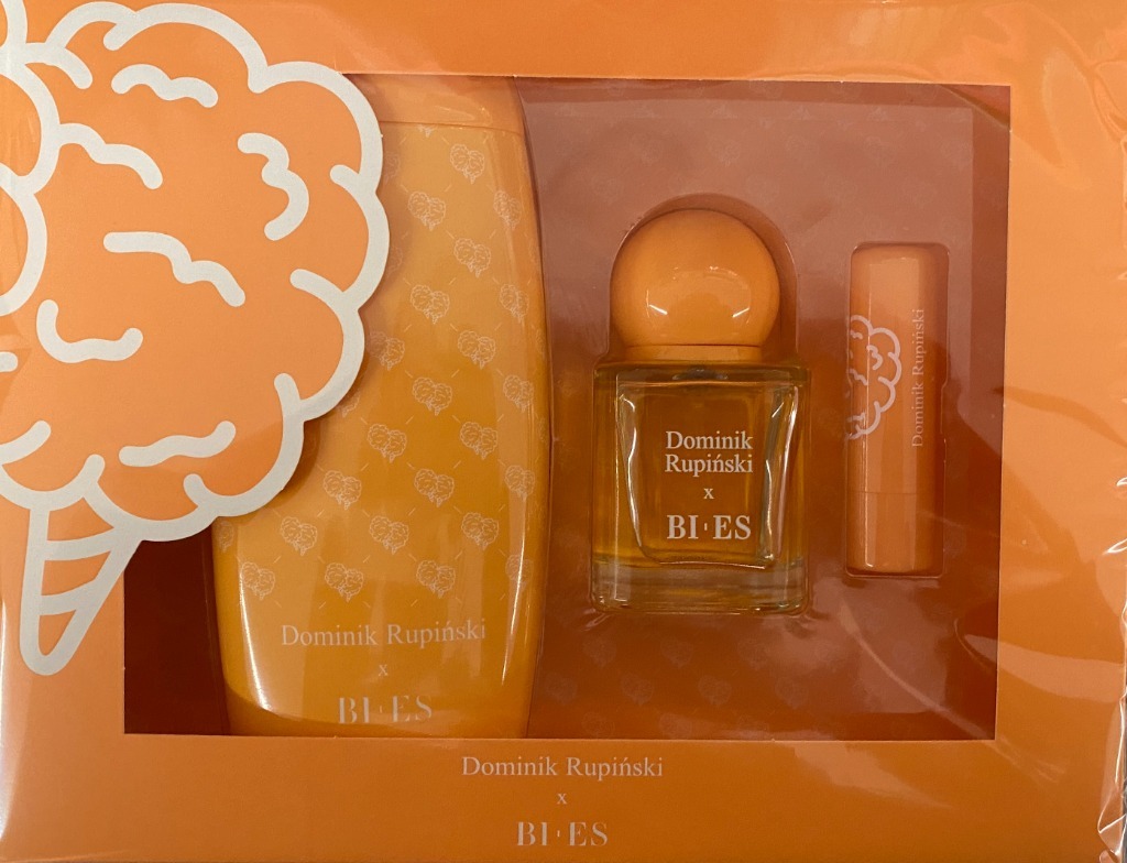 

Perfumy żel pomadka zestaw Dominik Rupiński Orange