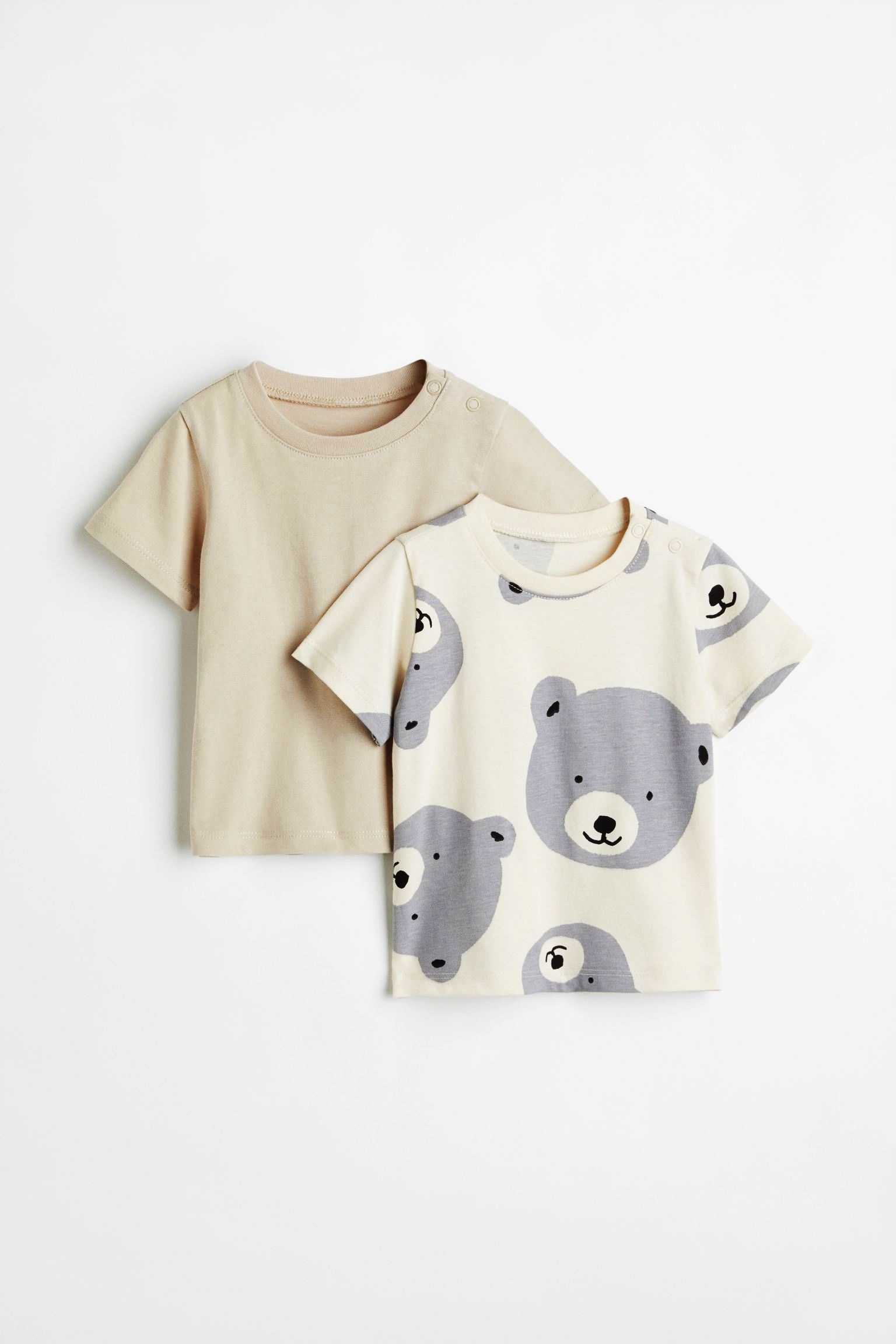 

Nowe H&m 2-pac bluzeczka t-shirt Misie 86