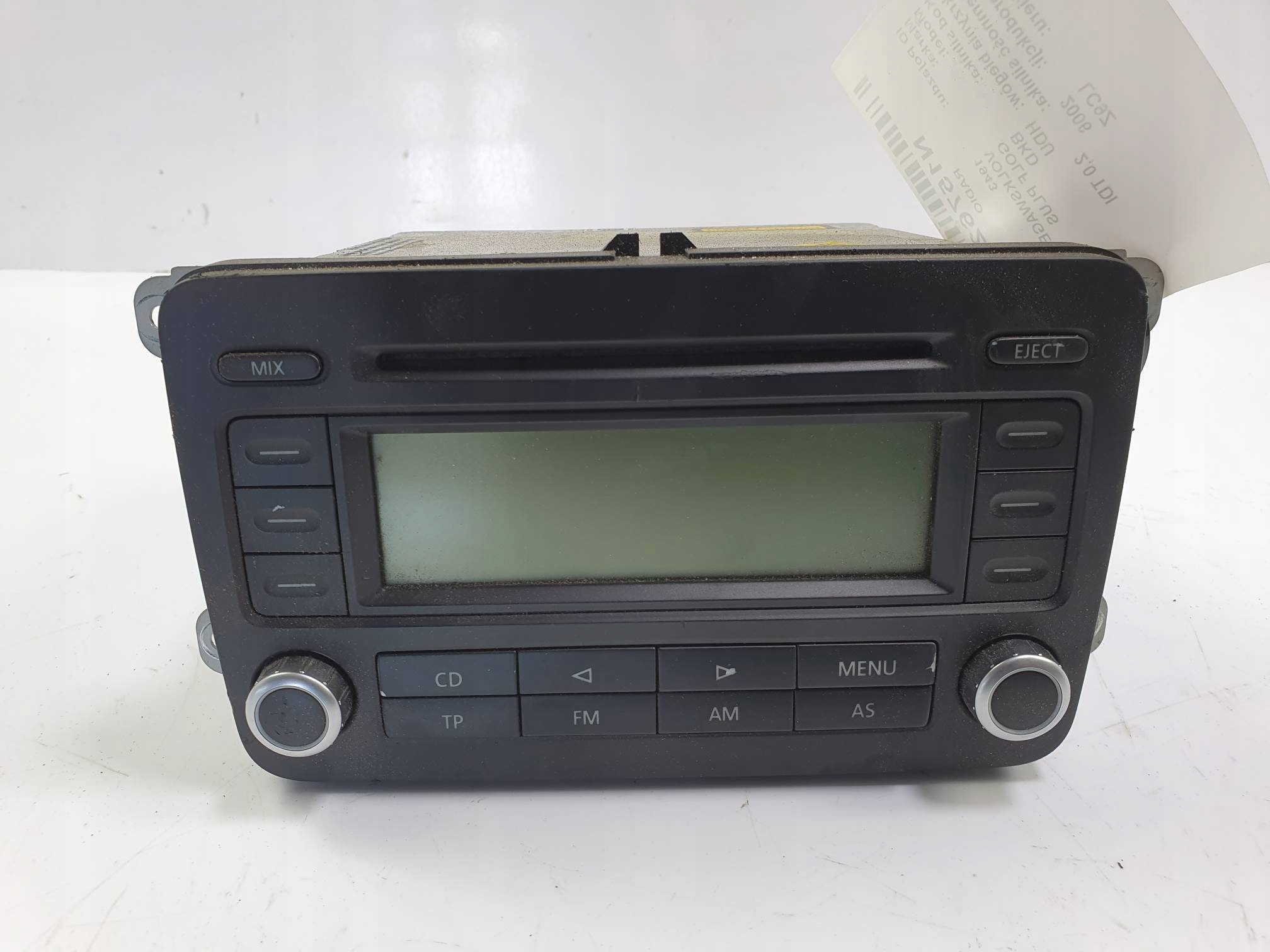 RADIO VOLKSWAGEN GOLF PLUS