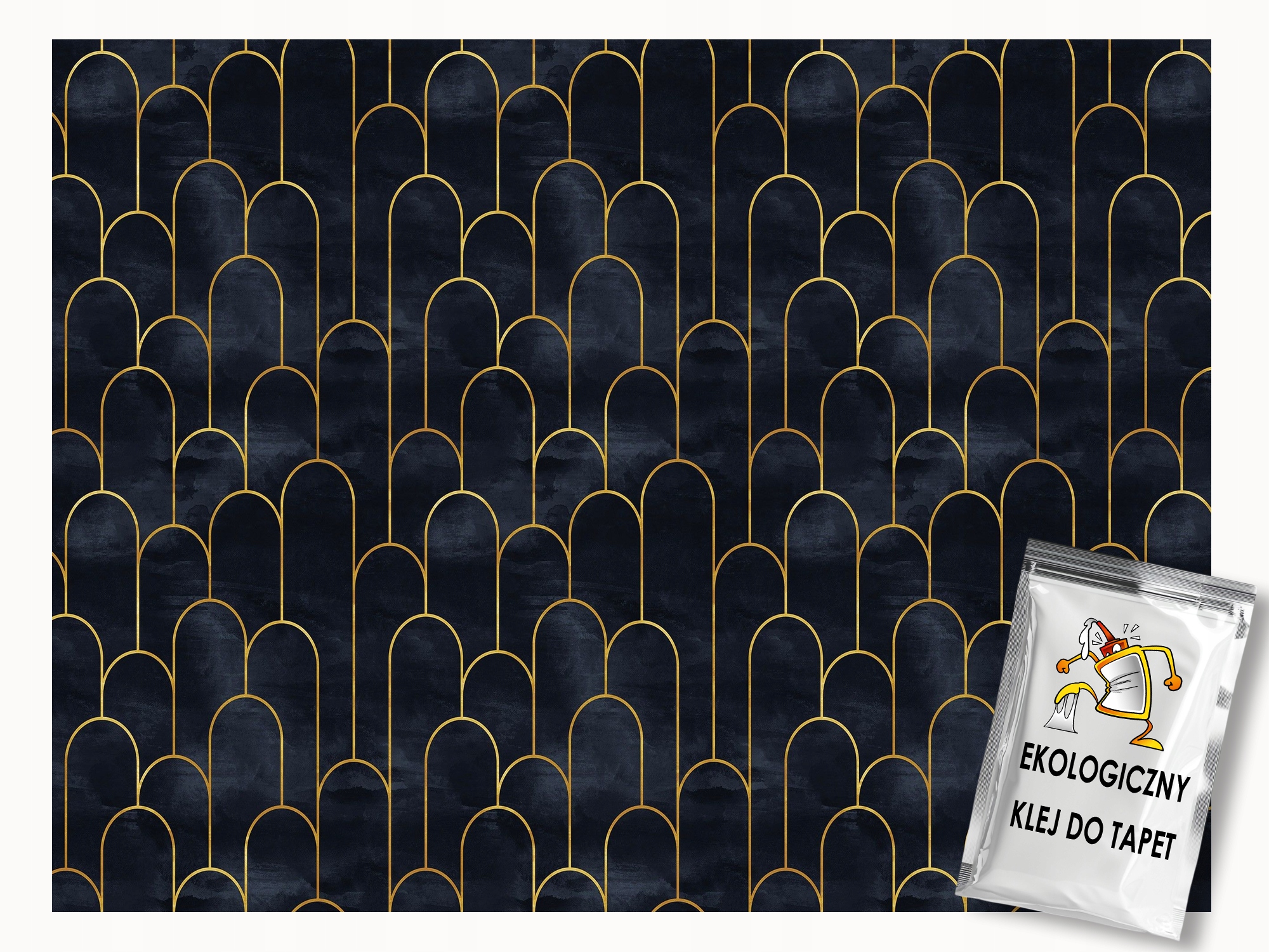 Fototapeta Flizelina Styl Art Deco Glamour Zlaté šupiny 400x280 lepidlo