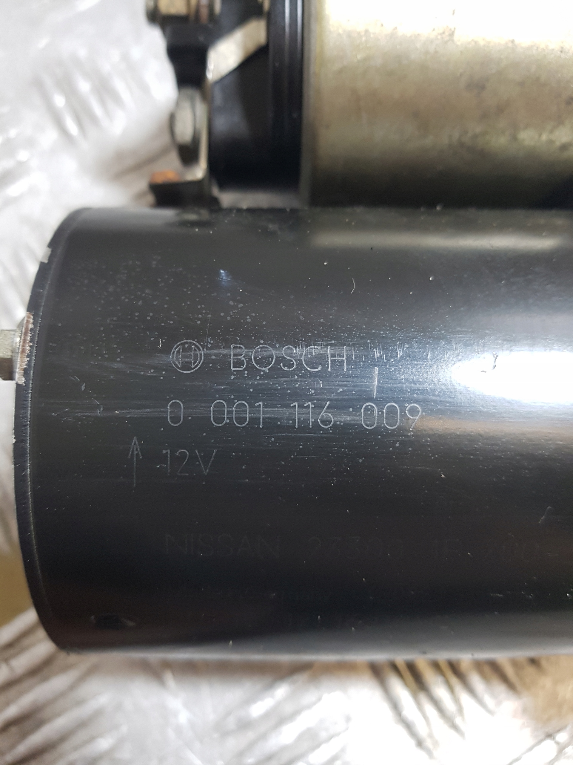 starter NISSAN MICRA K11 0001116009 1.0 B
