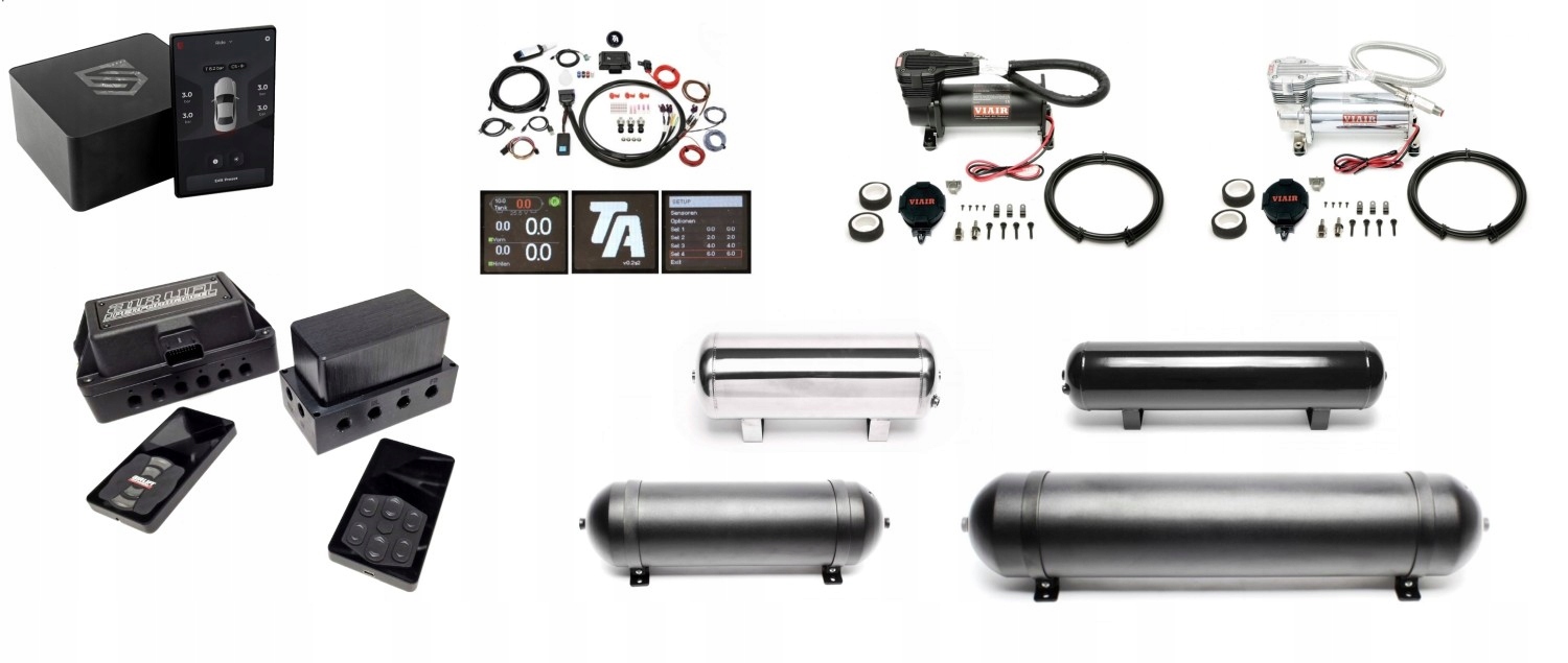 Zawieszenie air-ride airride Audi 80 B4 8C tył Rodzaj zawieszenia sportowe