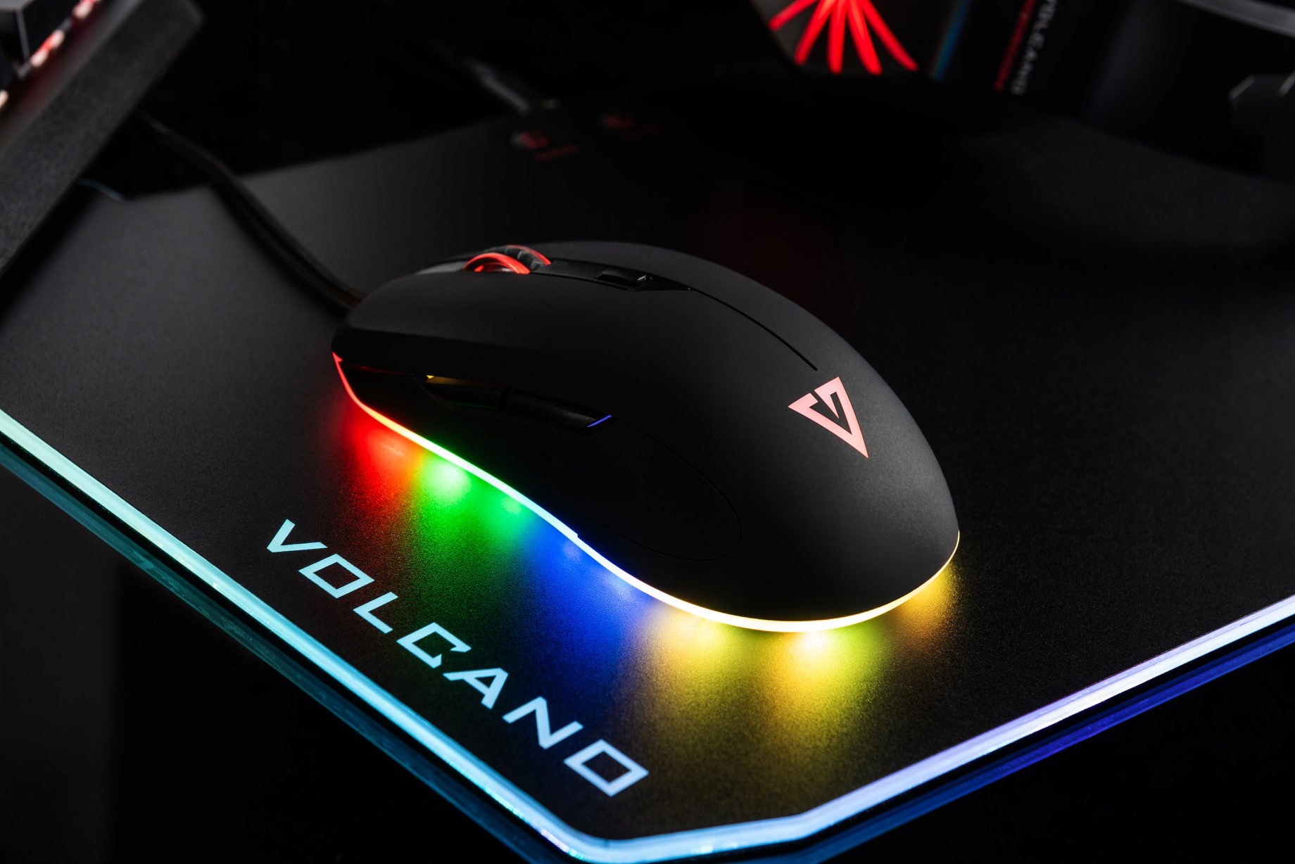 BEZKLIKOWA I CICHA MYSZKA GAMINGOWA USB RGB MODECOM VOLCANO ASSASSIN SILENT Liczba przycisków 6
