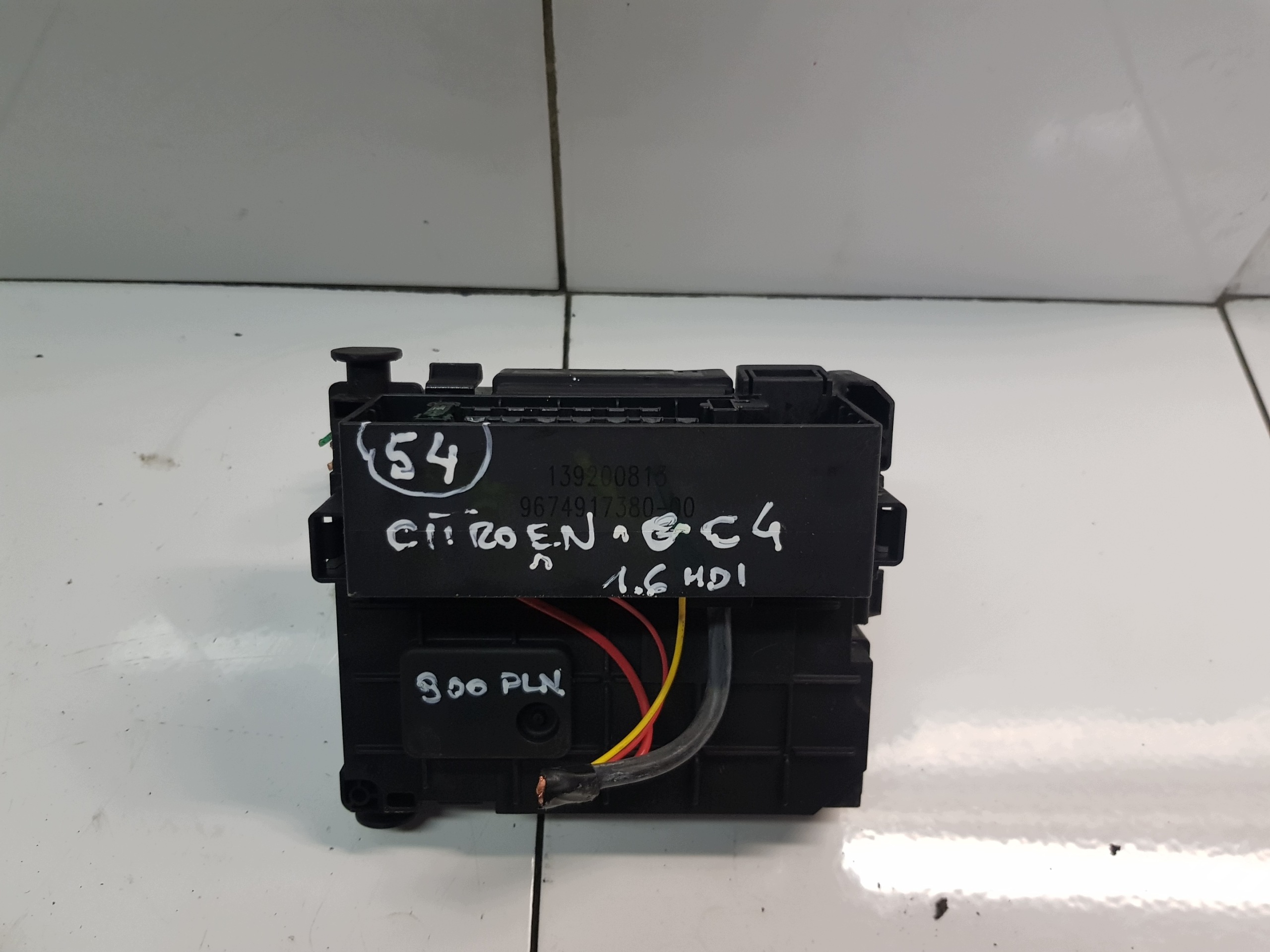 PEUGEOT CITROEN C-4 1.6HDI compartment module BSM 9677987180 AB1