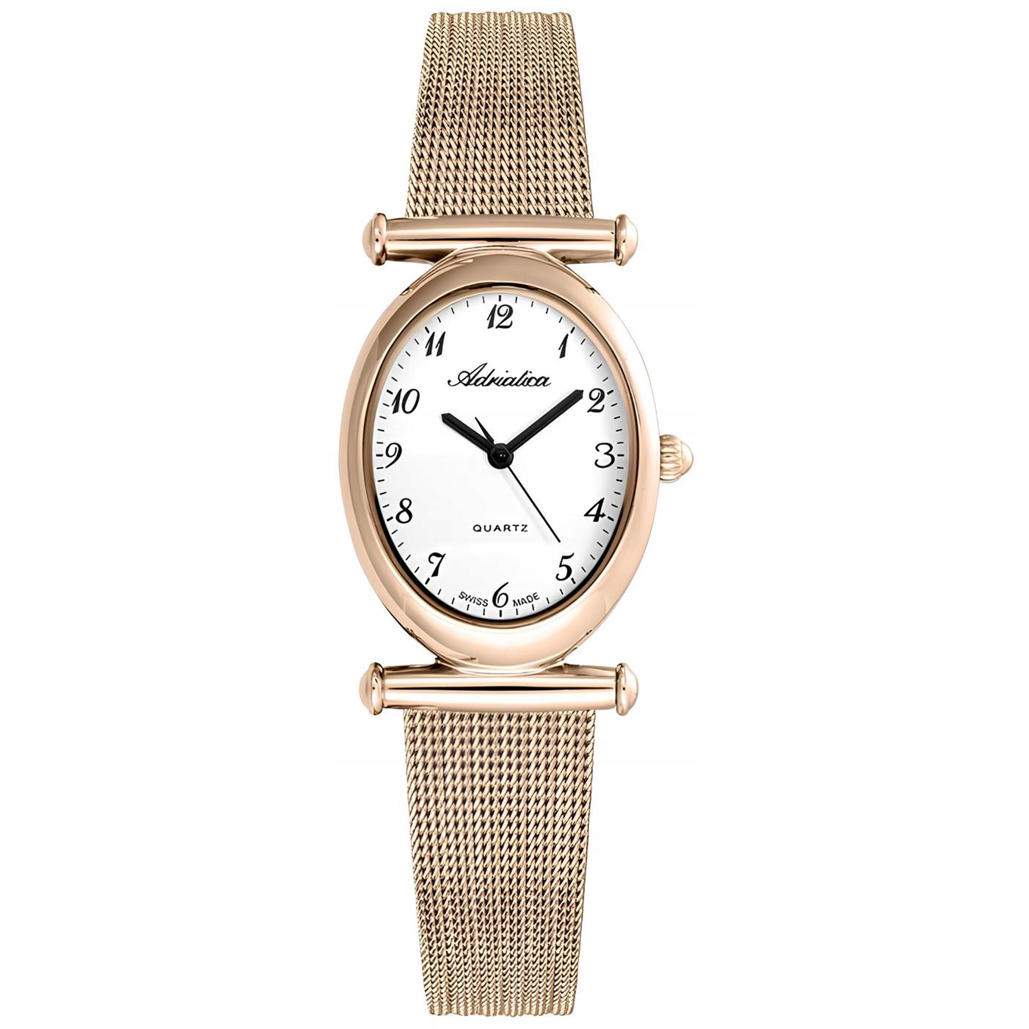 Dámské hodinky Adriatica A3453.9123Q růžové zlato