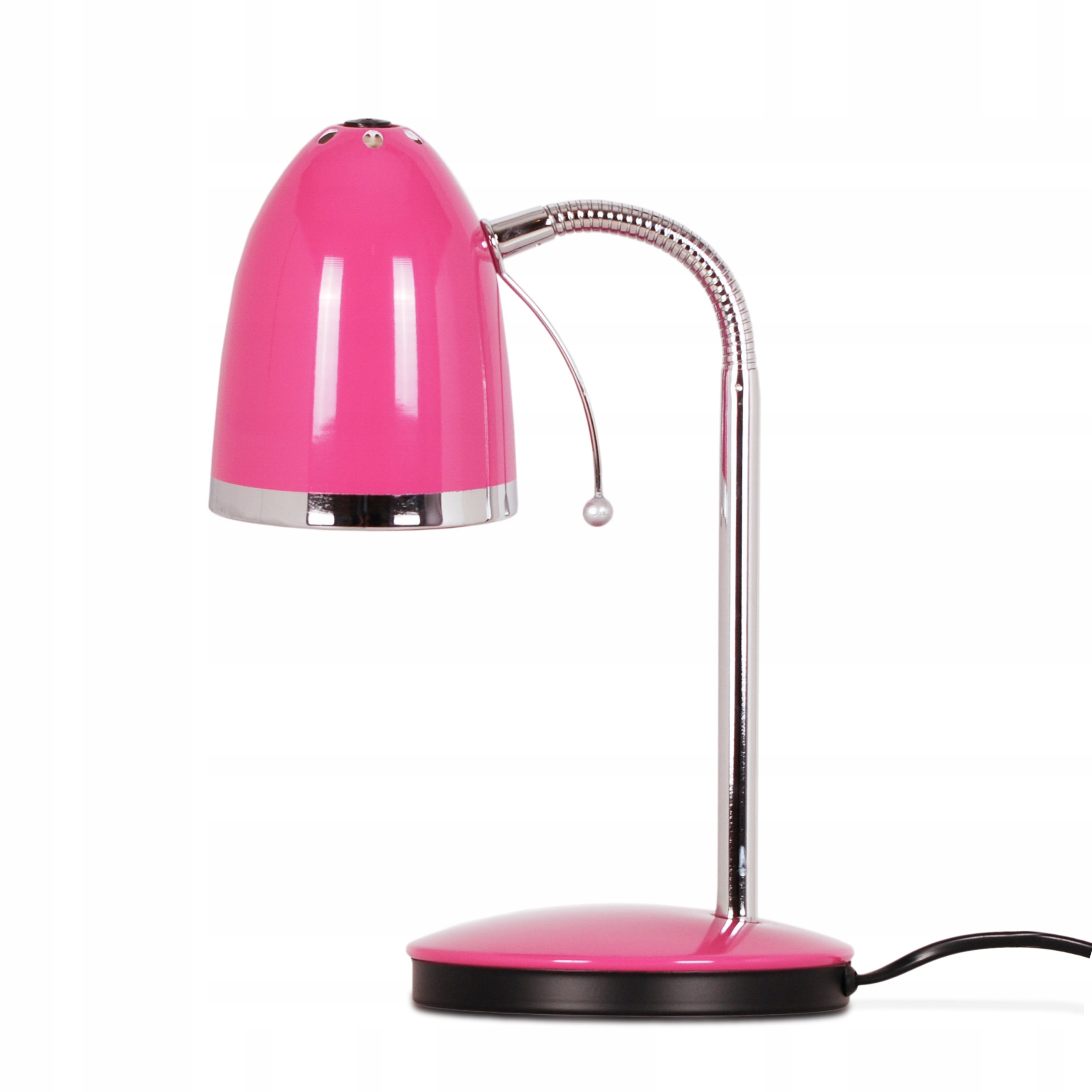 

Lampka na Biurko Szkolna Różowa Regulowana Metal