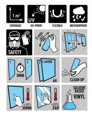 MASTON VINYL SPRAY CZARNY DO MALOWANIA SKÓRY 400ml Producent Maston