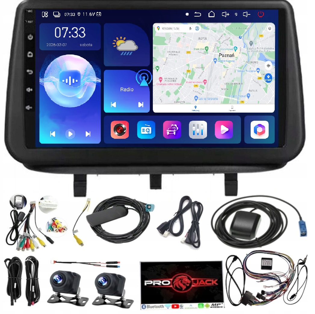 Autorádio Navigace Carplay Gps Android Opel Meriva B 2010-2017 6GB 128GB Sim