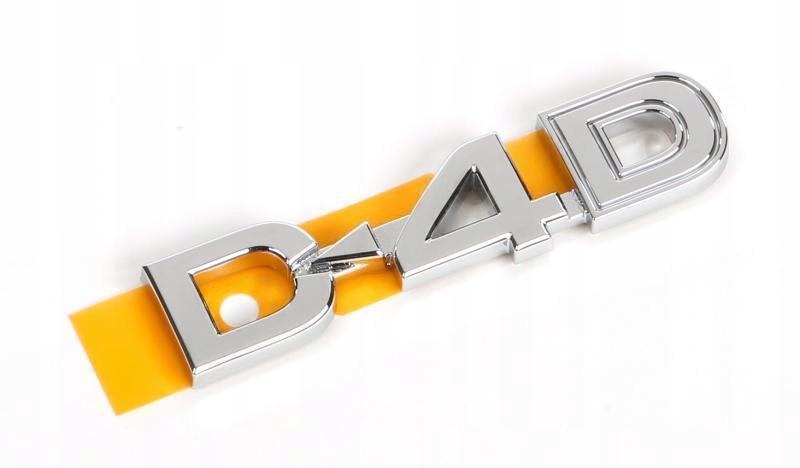Toyota Rav4 Chrómovaný emblém bočné logo D-4D 75361-42010 Oe