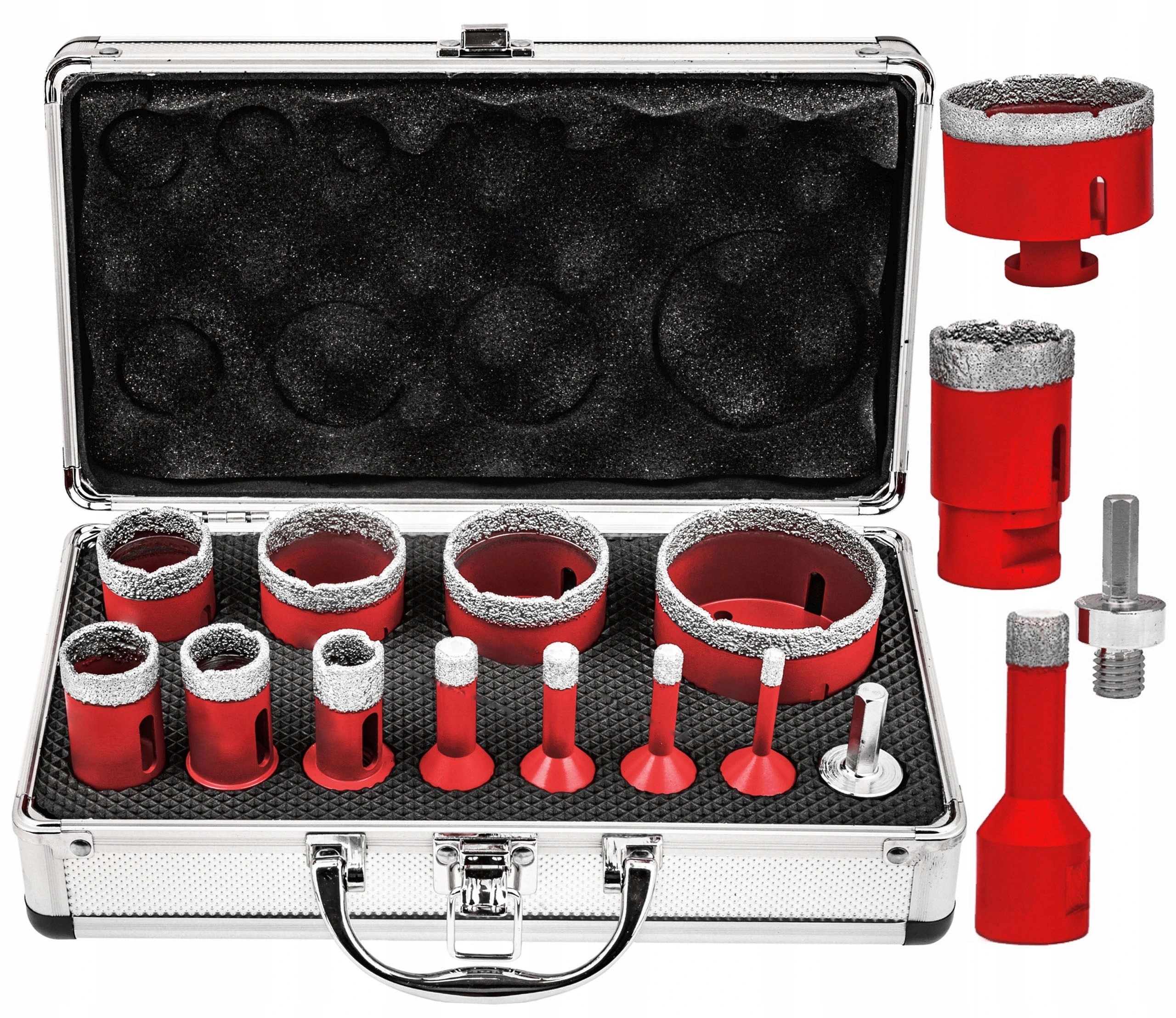 Sada Korunkový Vrták Vrták Pro Gres 6-68