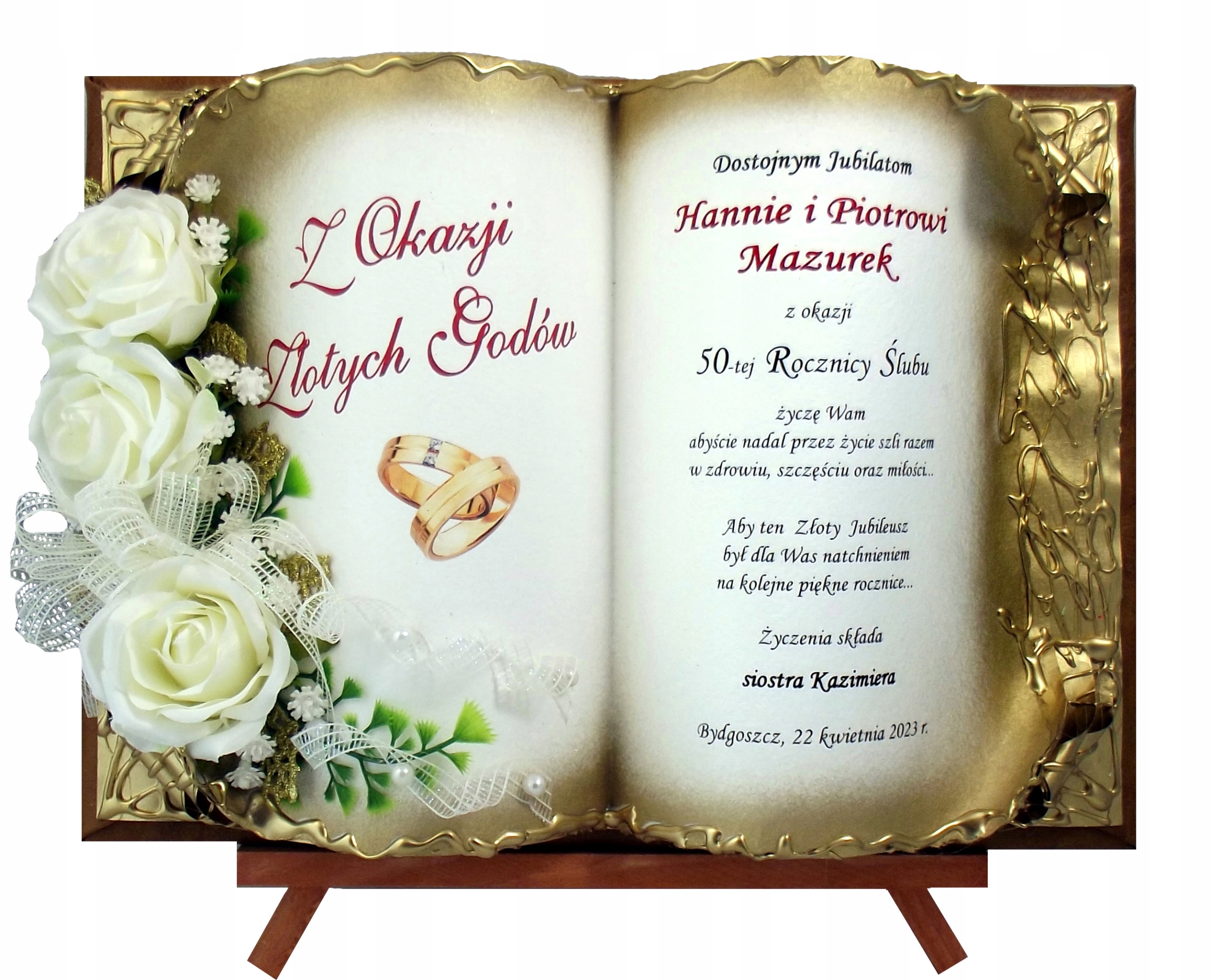 personalizovaný dárek k jubileu 10 20 25 30 40 50 60 Výročí svatby