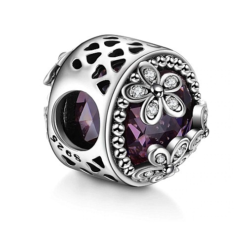 

Charms Lśniąca Kryształowa Łąka do Pandora srebro