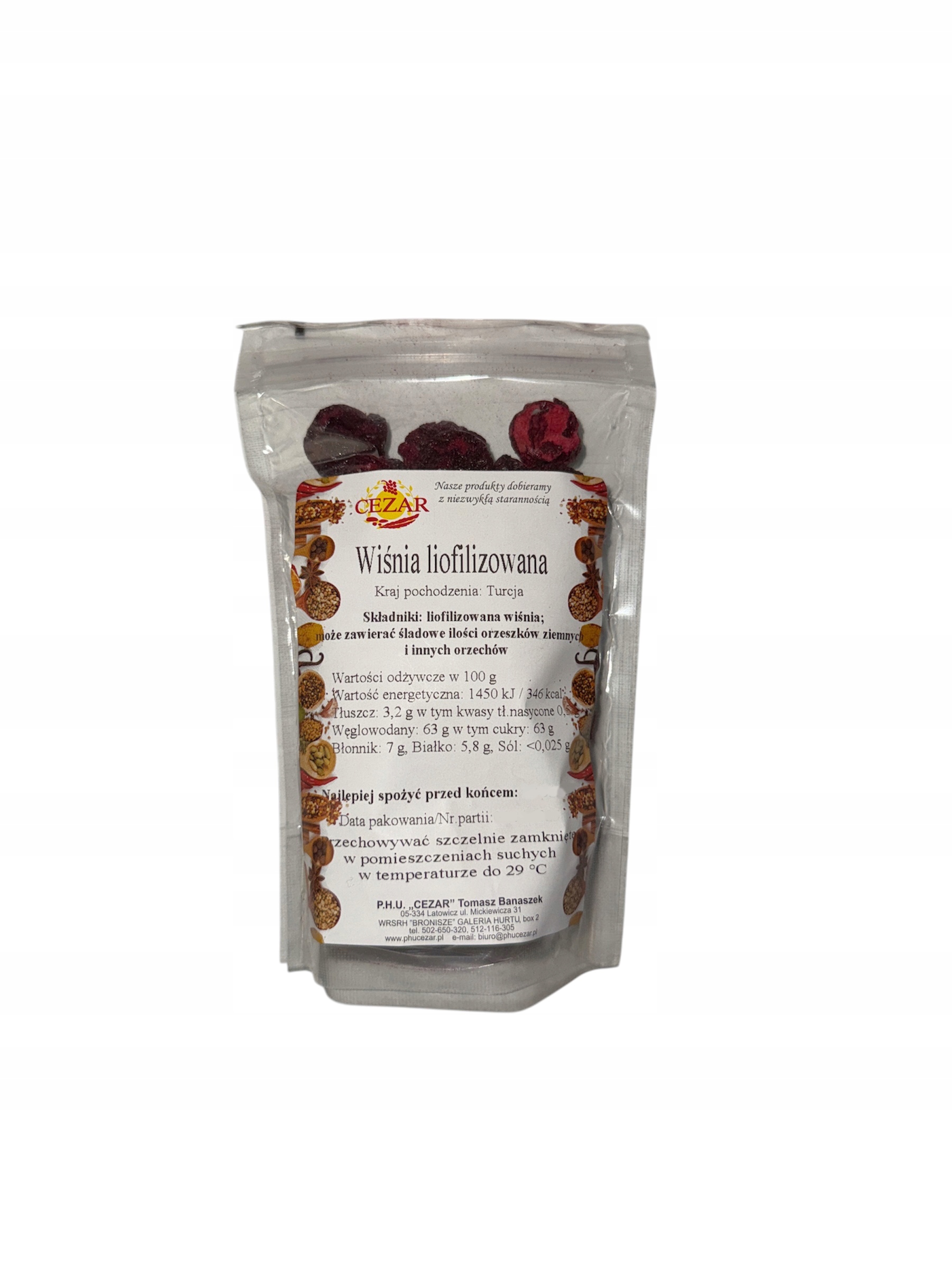 Levně Višeň 500 g ovoce, kvalita Premium Cezar