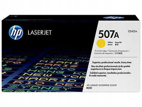 Hp Yellow Toner pre Hp LaserJet M551 507A /6.000 str/ CE402A