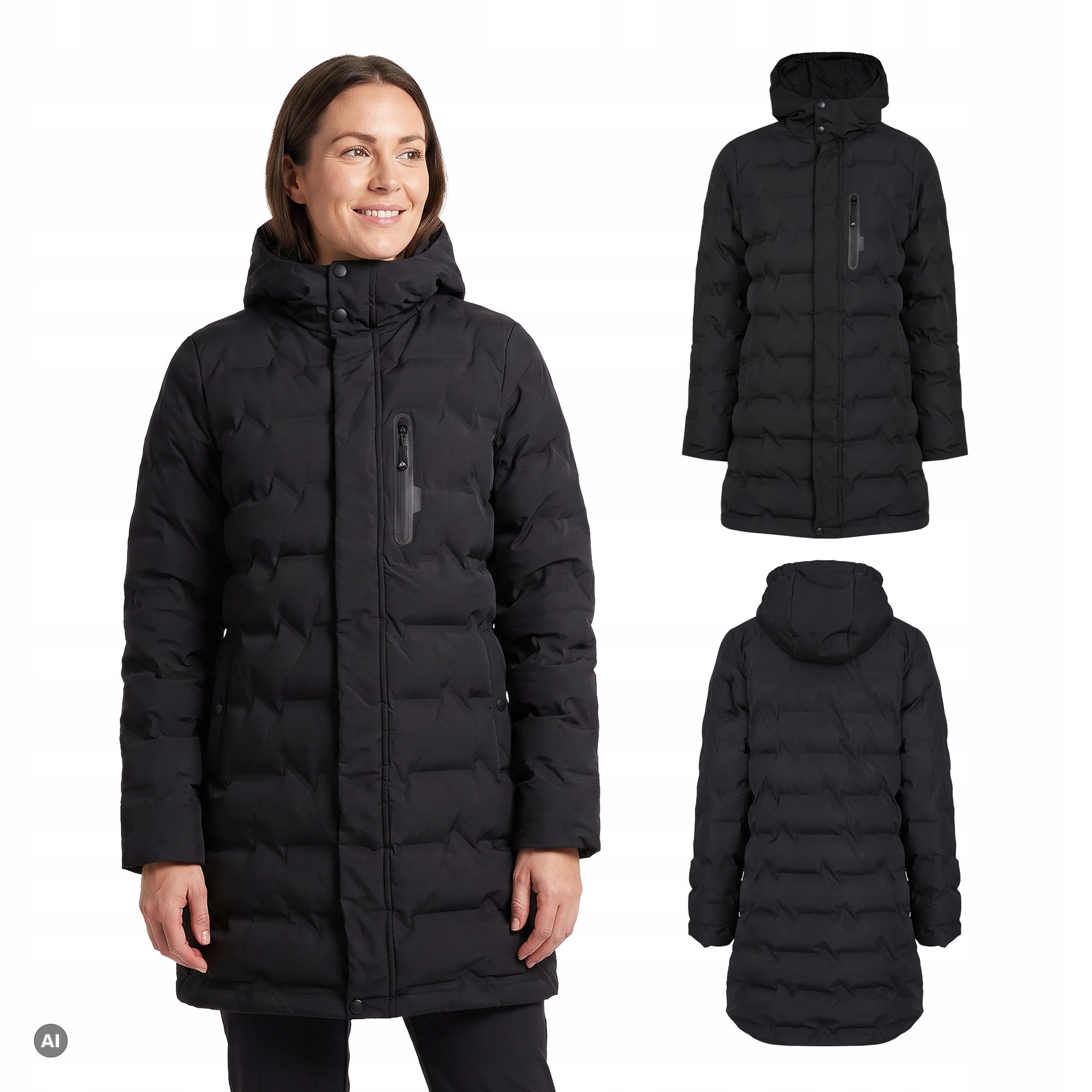 Kurtka puchowa damska Kadva Alpine Wmns Wodoodporna Wiatroszczelna L