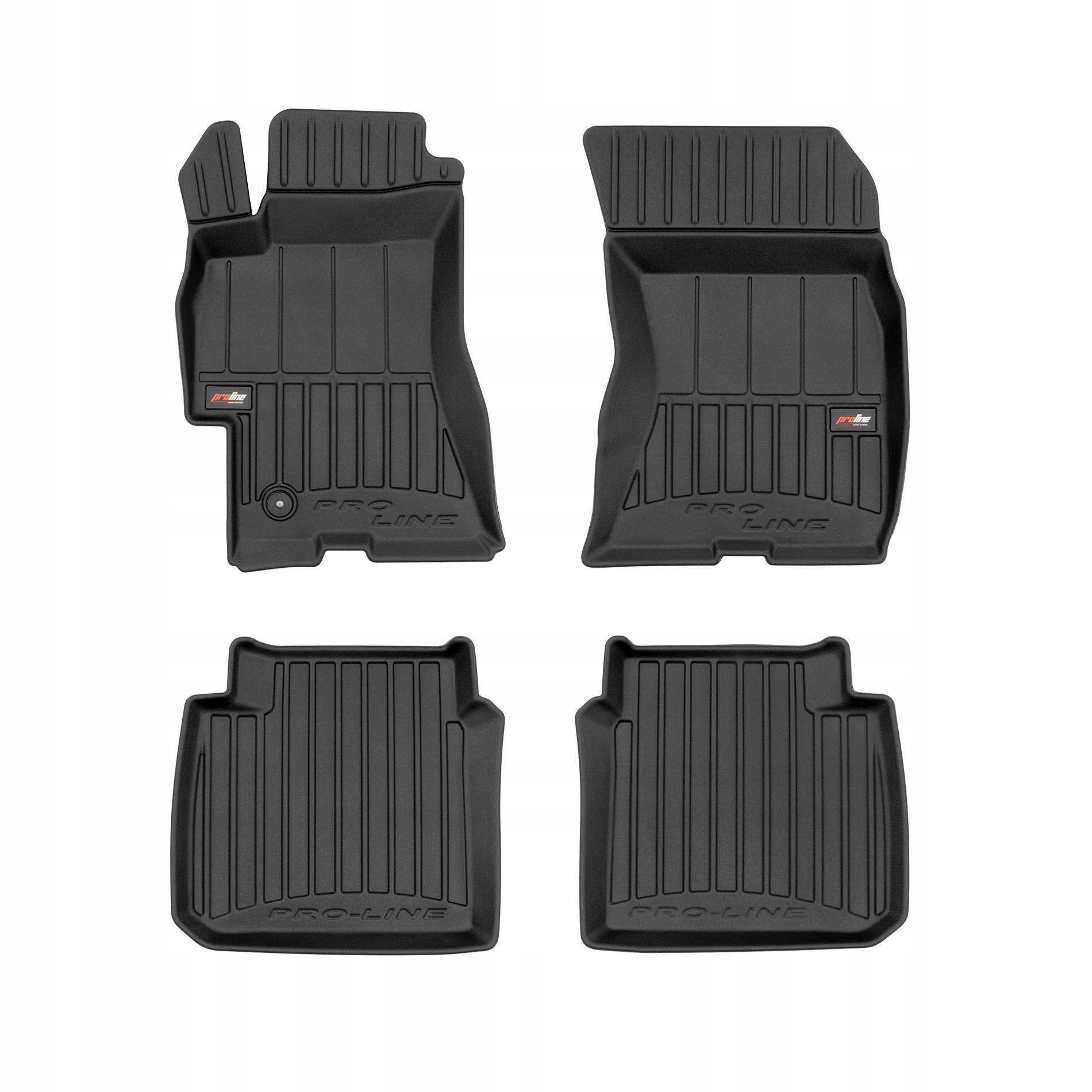 3D gumové koberce pro Subaru Outback III 2003-09