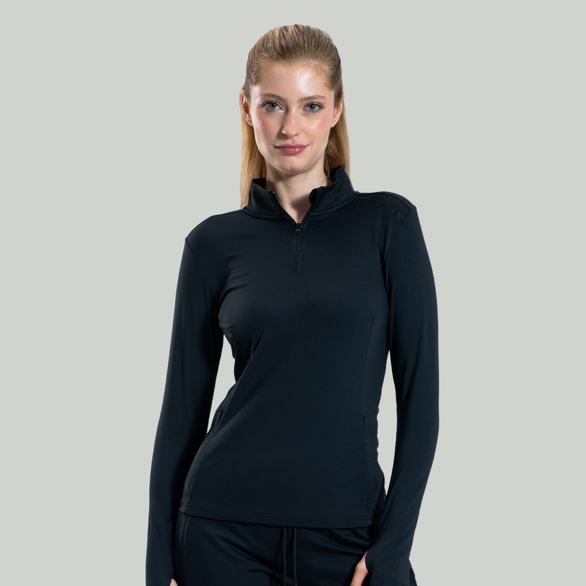 GymBeam Damski top sportowy Ultra Black L