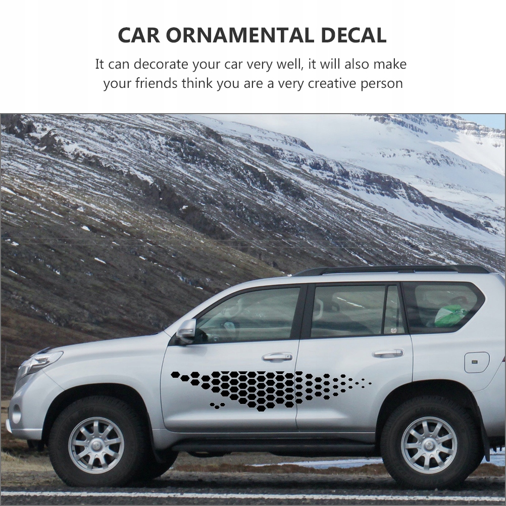 2 sztuk Ciężarówka boczne naklejki naklejki Producent części Inny