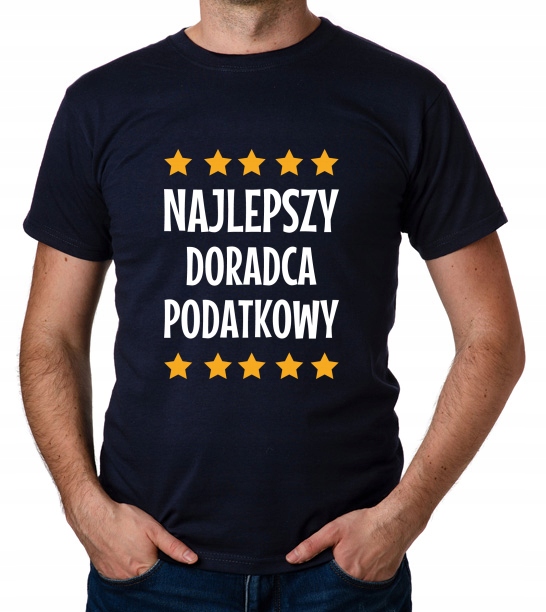 

koszulka Najlepszy Doradca Podatkowy prezent