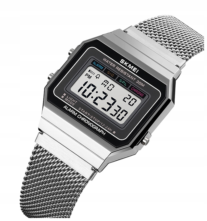 Zegarek męski SKMEI elektroniczny bransoleta Typ naręczny