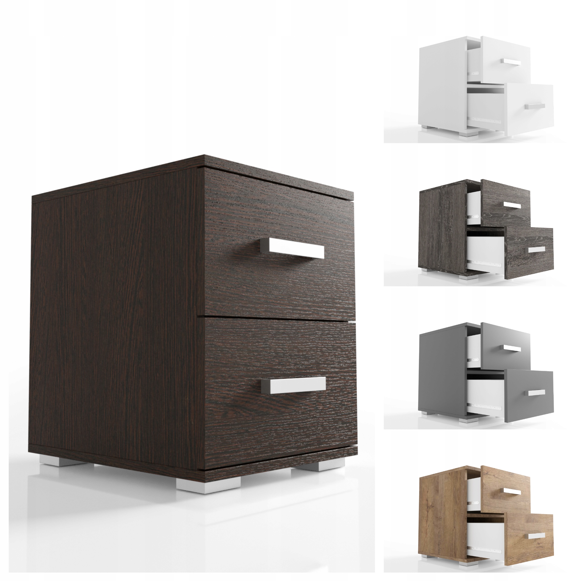 Komoda Skříňka Wenge 40 Deska 18 mm VK15 O-sofa Noční stolek Zásuvky Barvy