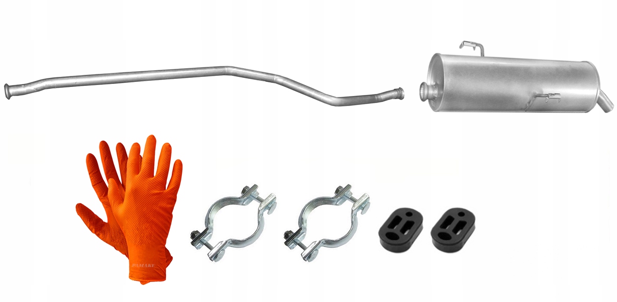 Peugeot 206 1.4i 55kW (2005-2009) Hatchback Trubka Tlumič