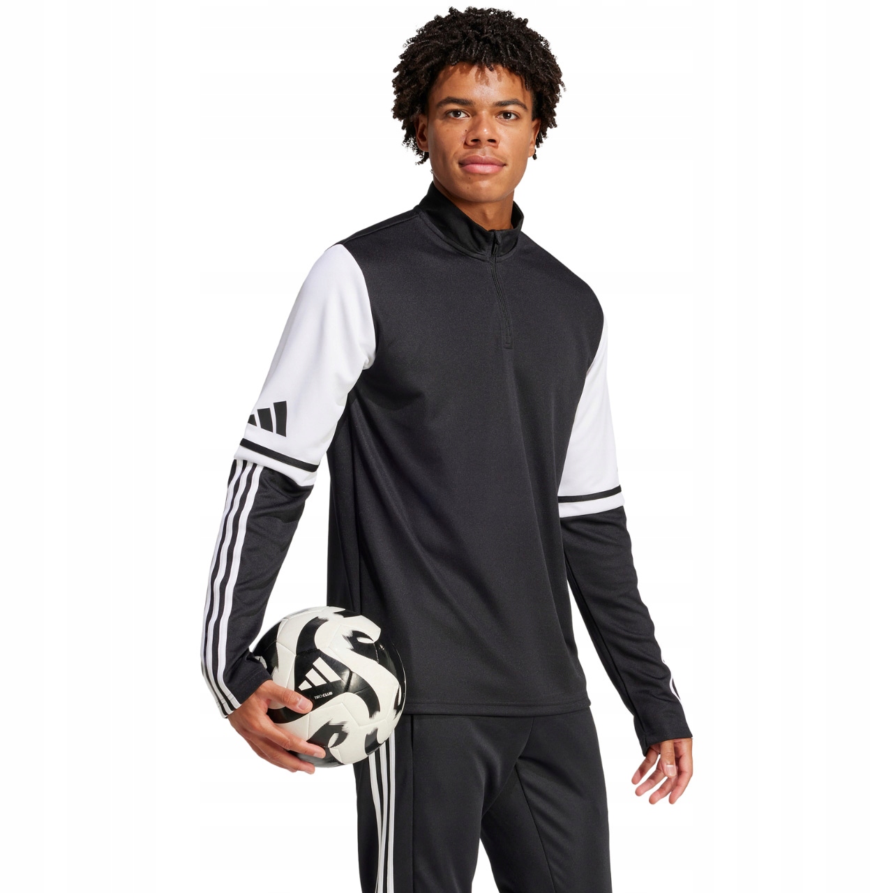 Pánská mikina adidas Squadra 25 Training Top černobílá Vel. 2XL