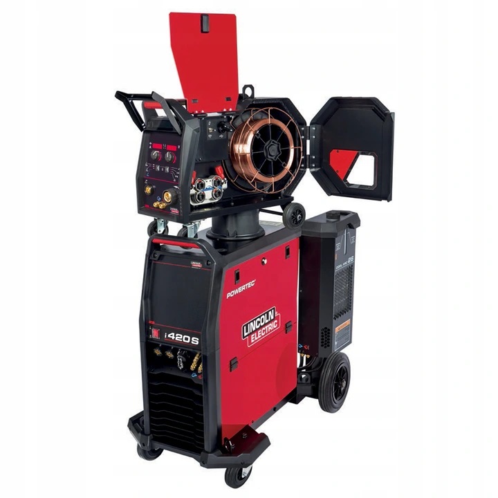 Spawarka Migomat Lincoln Powertec i420S podajnik podstawowy LF52D zestaw