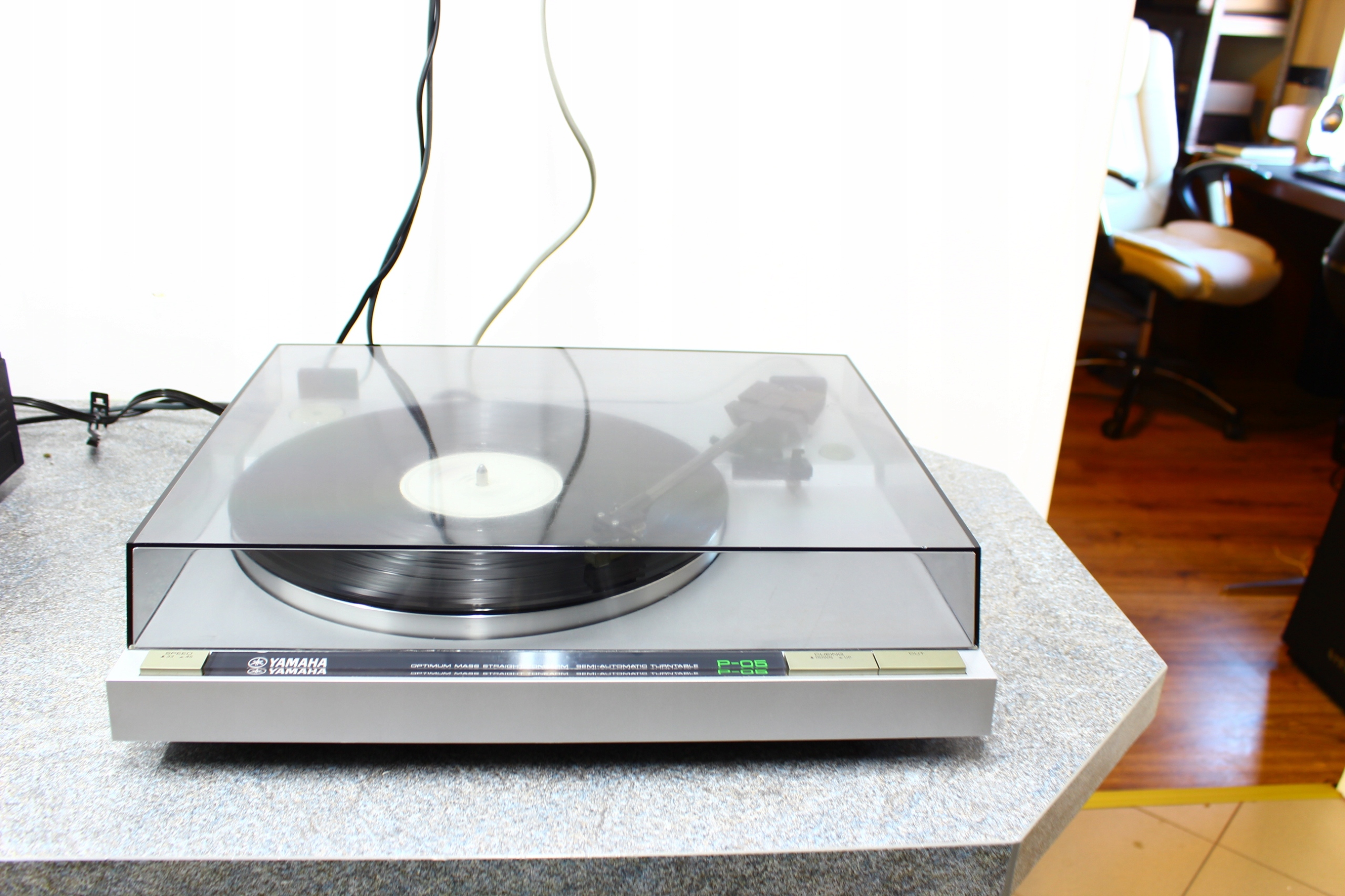 Gramofon Yamaha P-05 * Japan * Dostawa 0 zł Kolor srebrny