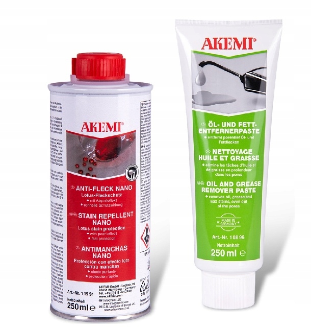 Akemi Sada Na Odstraňování Mastných Skvrn Z Mramorové Žuly A Kamenných Desek