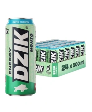 Napój energetyczny Dzik Energy zero kalorii Mojito 500ml 24szt Drs