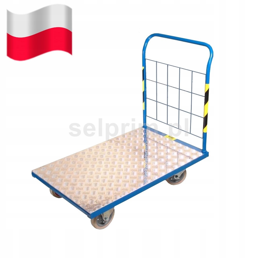 WÓZEK TRANSPORTOWY MAGAZYN PLATFORMA ALU 400kg Marka inny