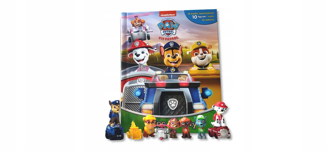 

Psi Patrol Moc Zabawy 10 Figurek Mata Paw Patrol