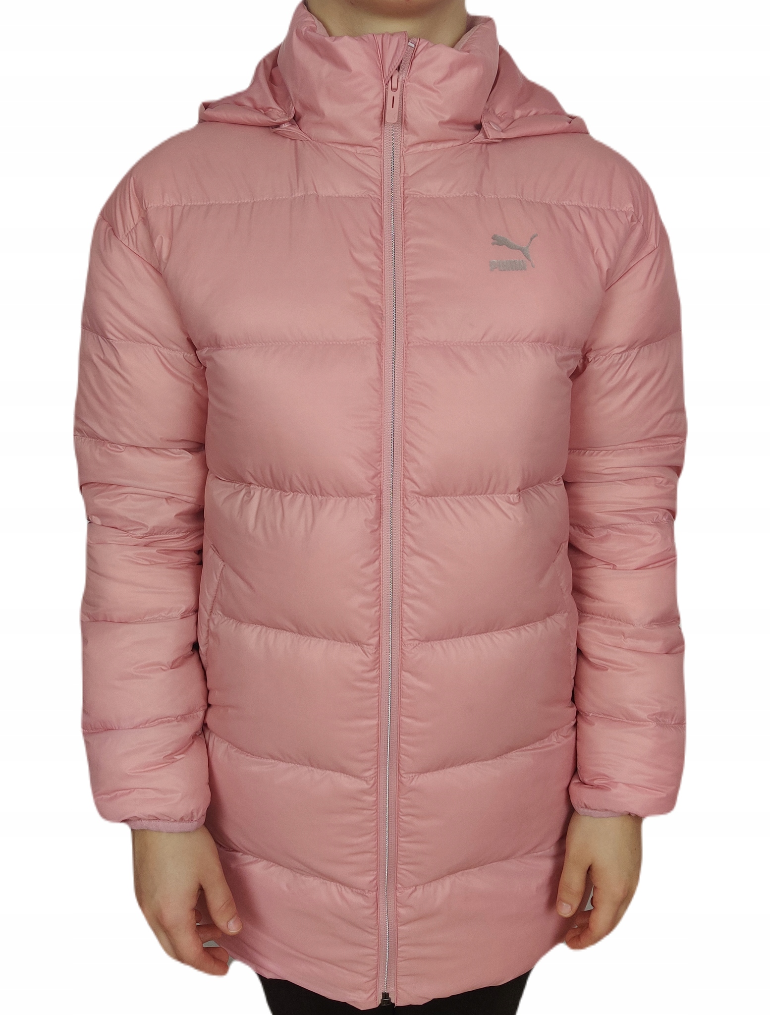 Dětská bunda Puma Down Podzimní a zimní přírodní kachní peří teplá 152