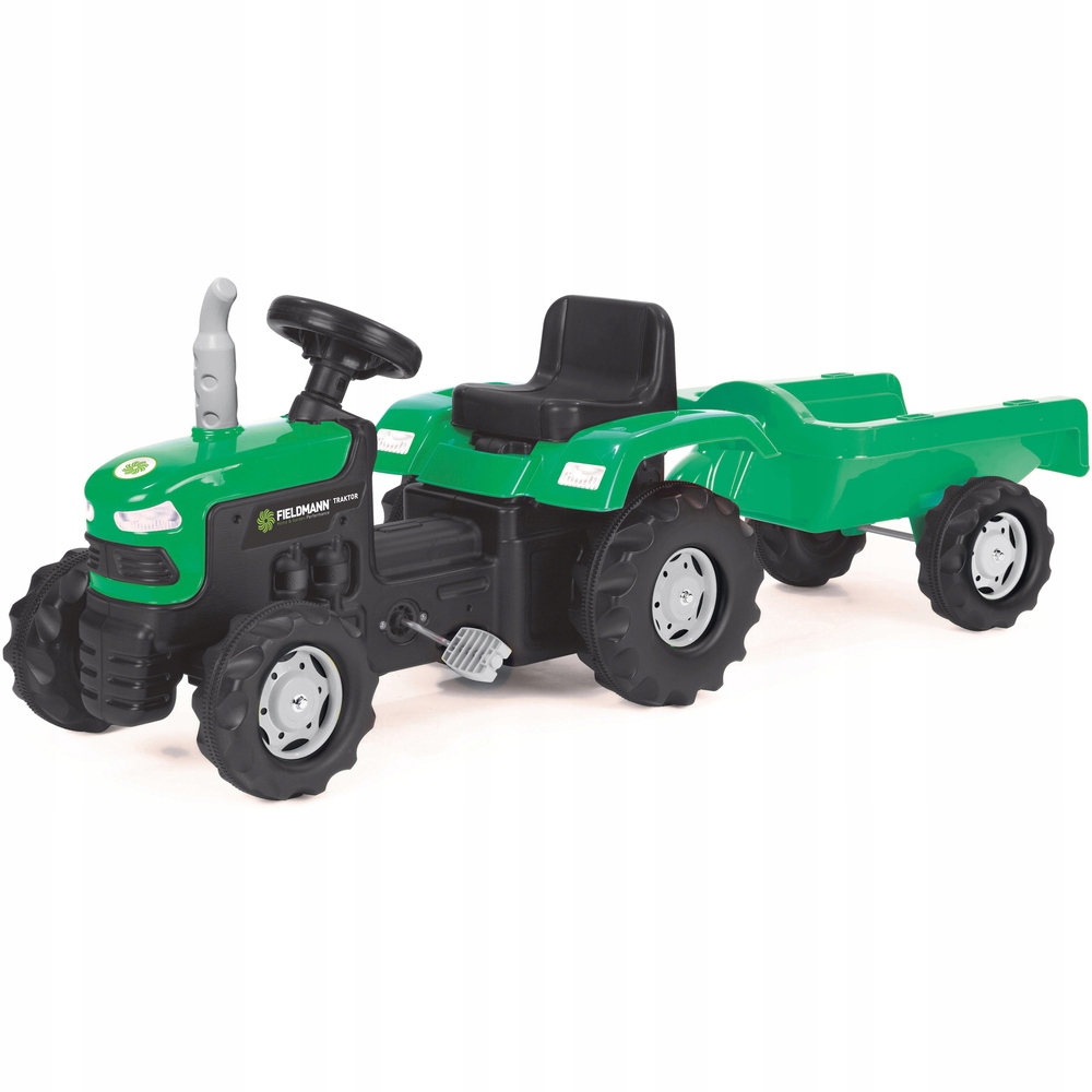 Detský traktor Buddy Toys zelený
