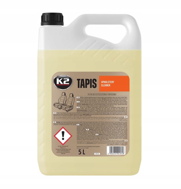 

K2 Tapis 5L Środek Do Prania Tapicerki