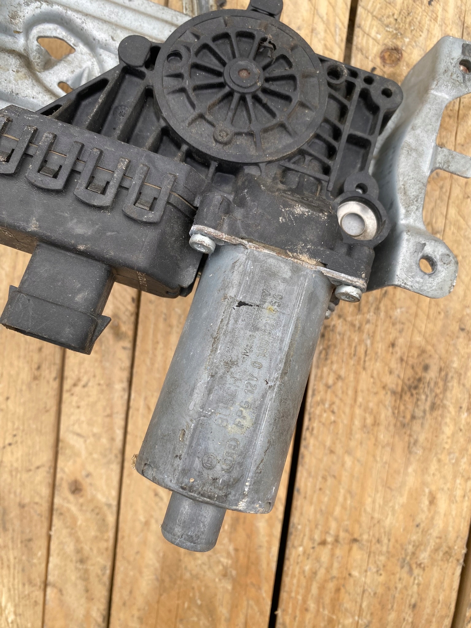 mechanism mini motor window regulator left front OPEL ZAFIRA B 13132220