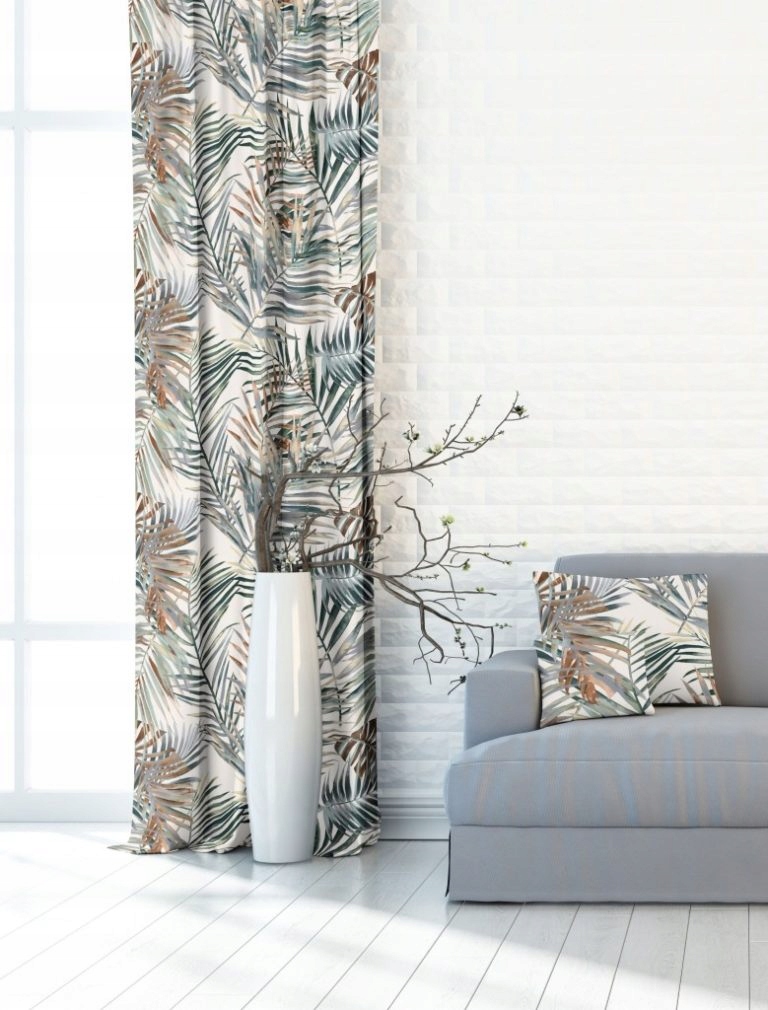 MATERIAŁ PLUSZ WELUR VELVET LIŚCIE OBRUS ZASŁONY Marka Inna