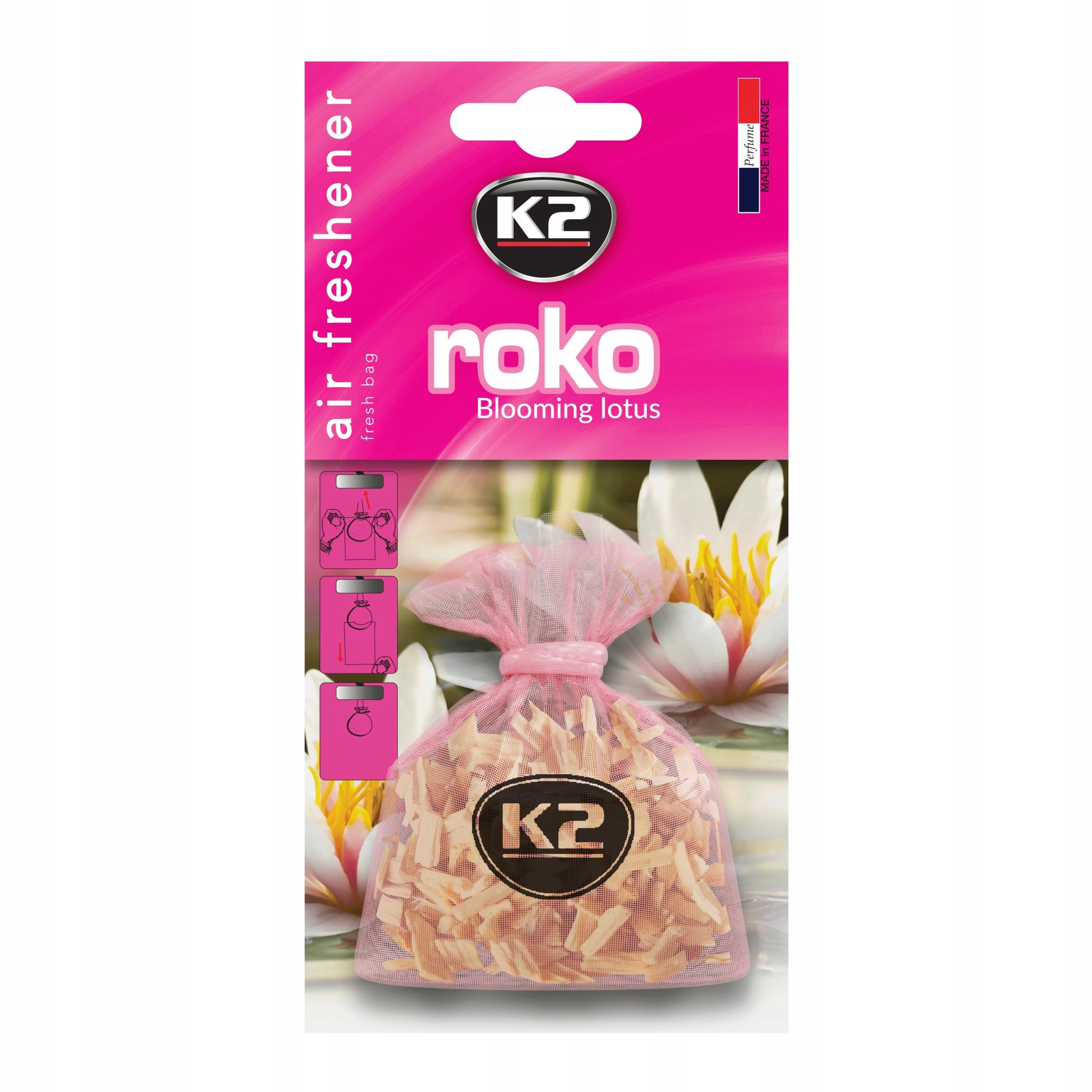 

K2 Roko Blooming Lotus 20g Zapach Samochodowy
